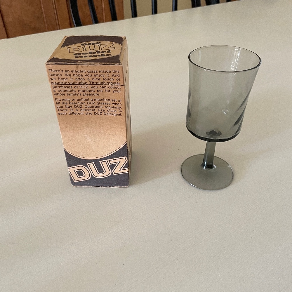 DUZ Goblet by Procter and Gamble  - collectible
